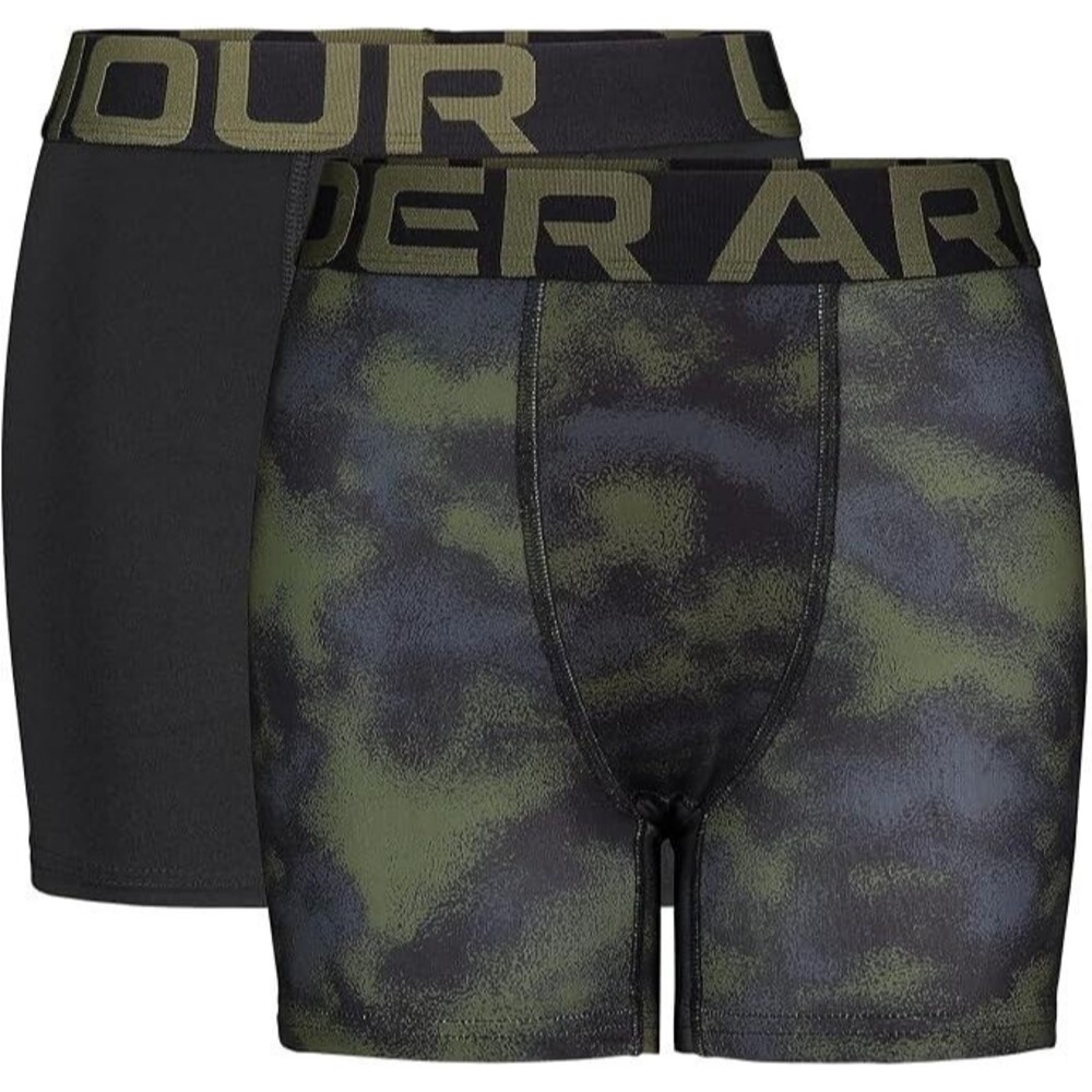 Under Armour Boy's Sand Camo 2-Pack Boxer Set (Big Kids) Assorted SM (8 Big Kid)